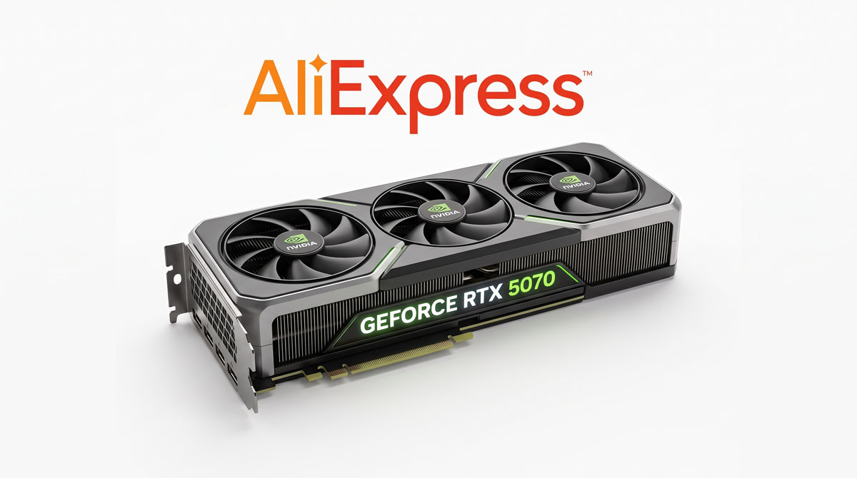 ទិញកាតក្រាហ្វិក NVIDIA GeForce RTX 5070 នៅលើ AliExpress